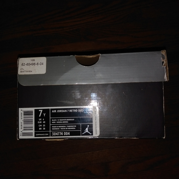 Jordan 7 Bordeaux - Picture 3 of 13